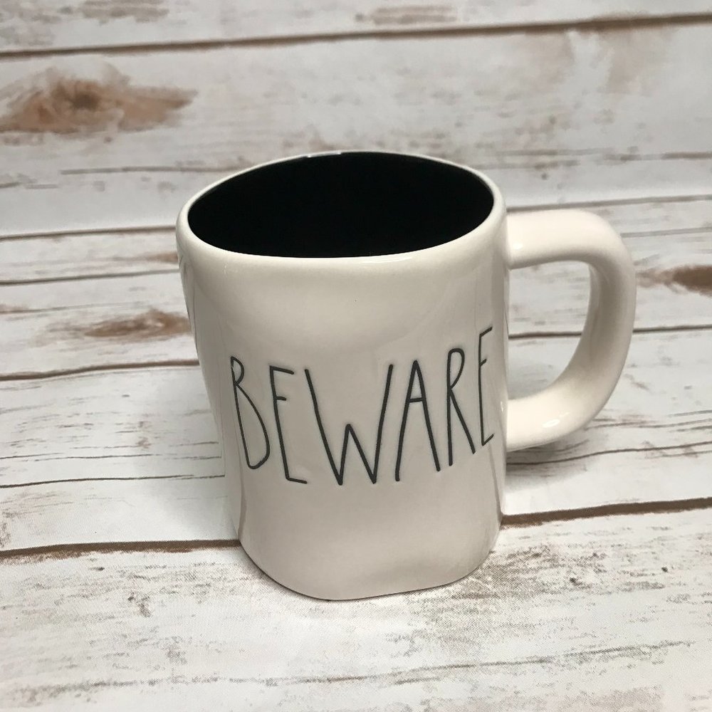 Rae Dunn BEWARE Mug